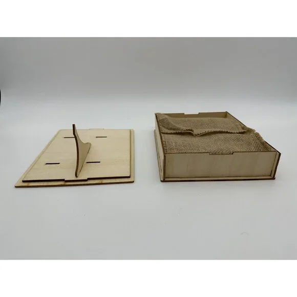 Wooden Jigsaw Puzzle Alluring Fox Rainbow Odd Shapes Complex Pieces READ - Picture 11 of 15